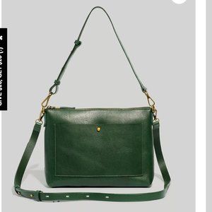 NWT Madewell The Transport Shoulder Crossbody Bag - Forest